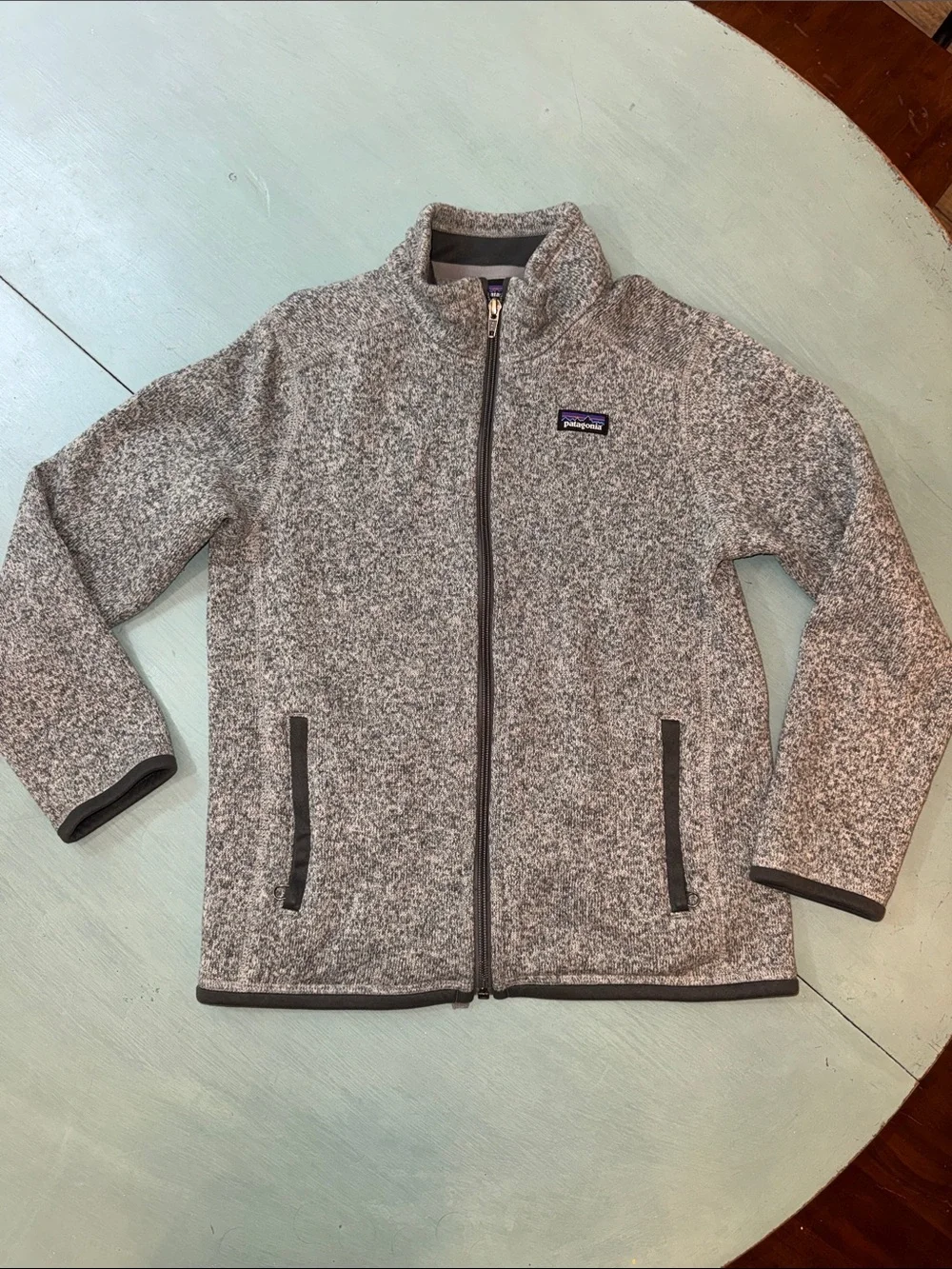 Patagonia Kids Heathered gray Full-Zip better sweater